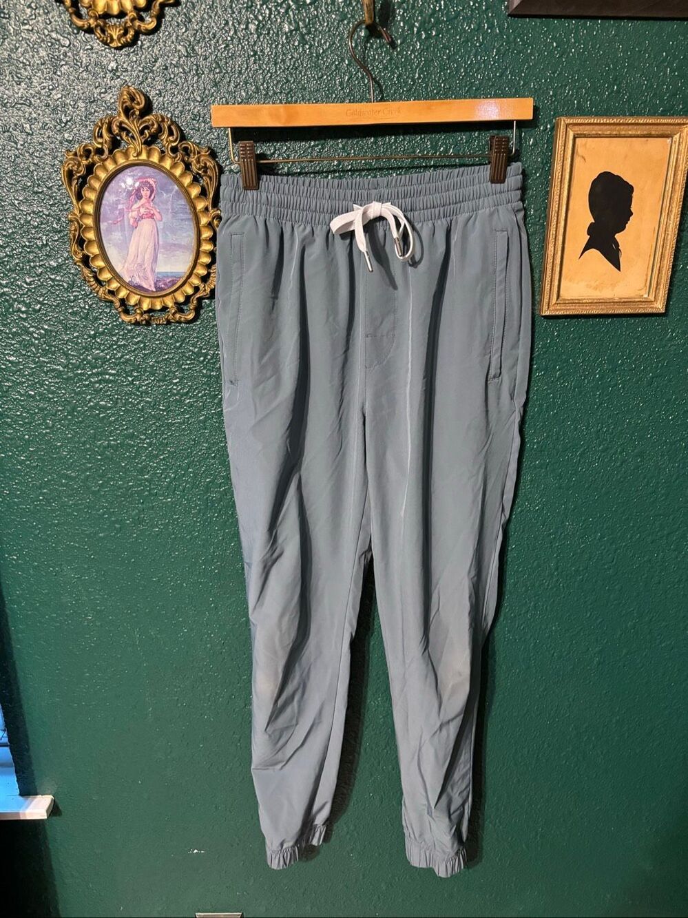 Cove Blue Gray Joggers Sz Medium